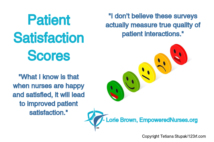 Patient Satisfaction Scores - Empowered Nurses