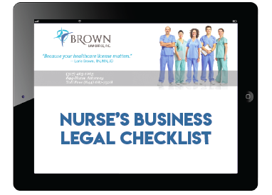 Nurses Business Legal Checklist